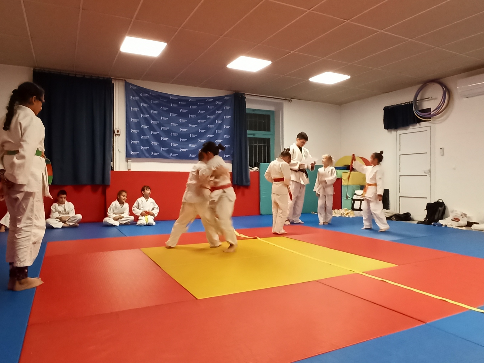 Dojo de Terrats, Rue des Colombiers, à l'ancienne école