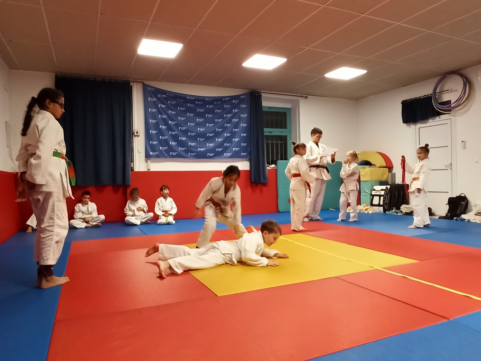 Dojo de Terrats, Rue des Colombiers, à l'ancienne école