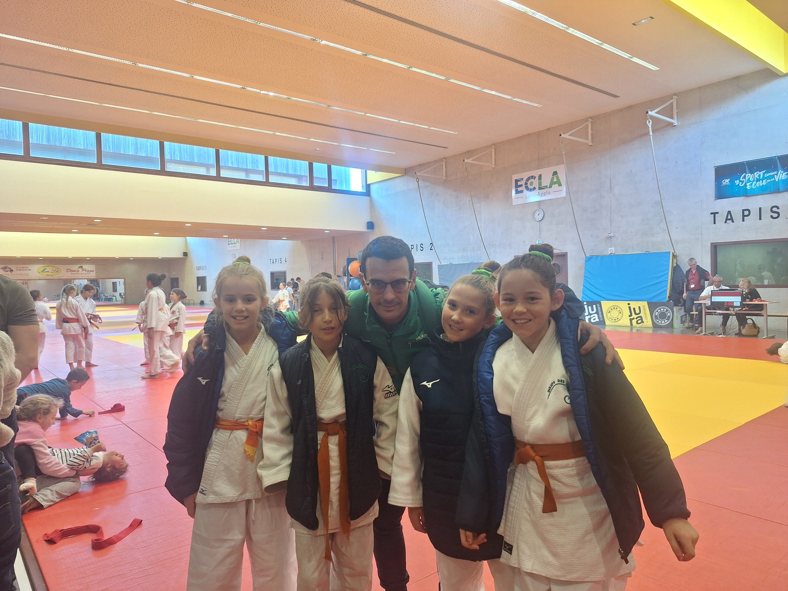 Compétition Lons le saunier benjamines