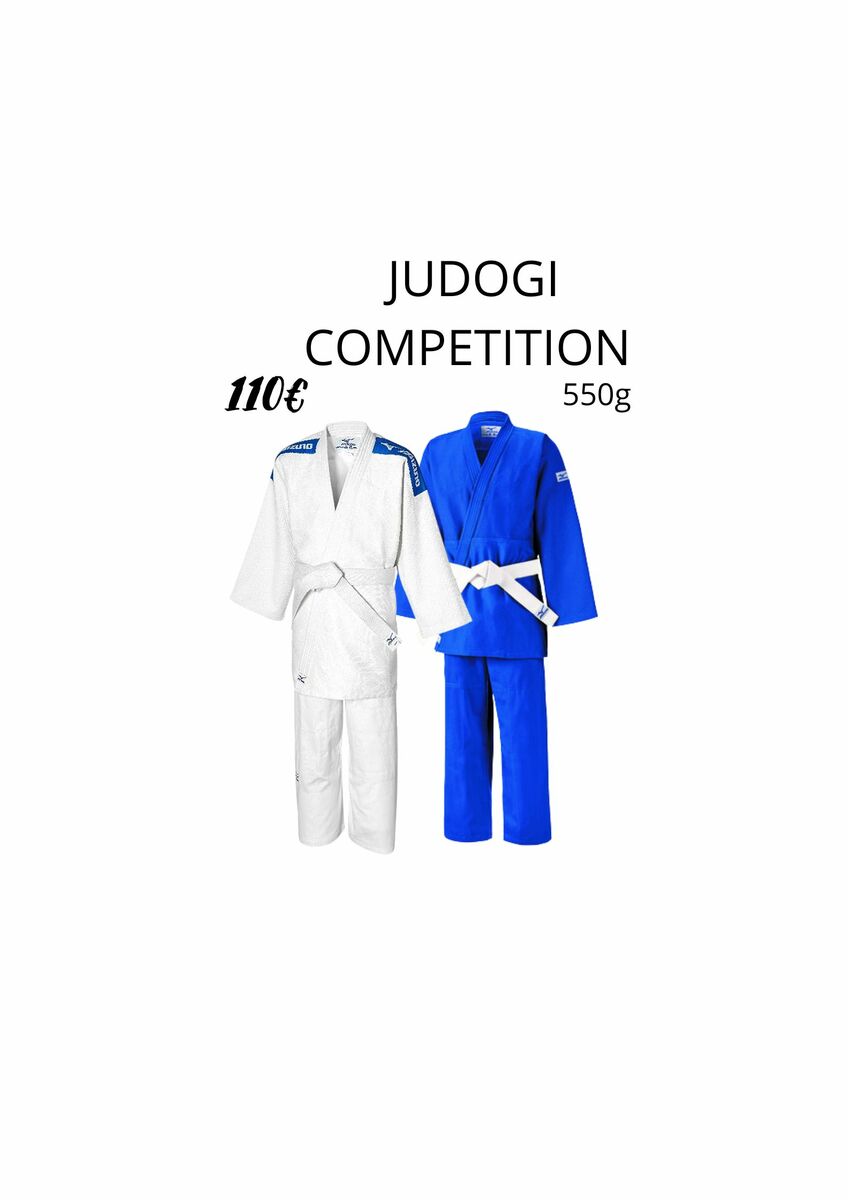 Judogis Compétitions