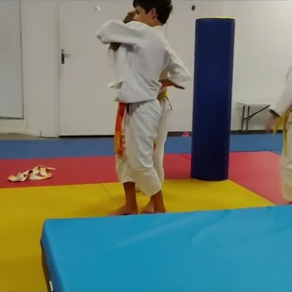 JUDO EN STAGE D'ETE